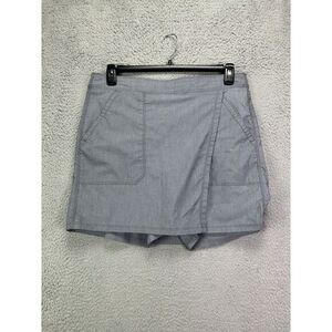 Columbia Skort Womens 12X6 Grey Elastic Waist Golf‎ Tennis Skirt Athletic Ladies